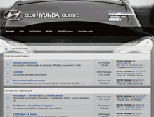 Tablet Screenshot of clubhyundaiquebec.com